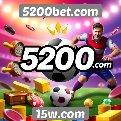 Variedade de jogos disponíveis na plataforma 5200bet